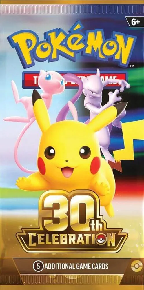 Pokémon Mega Evolution 30th Celebration booster pack